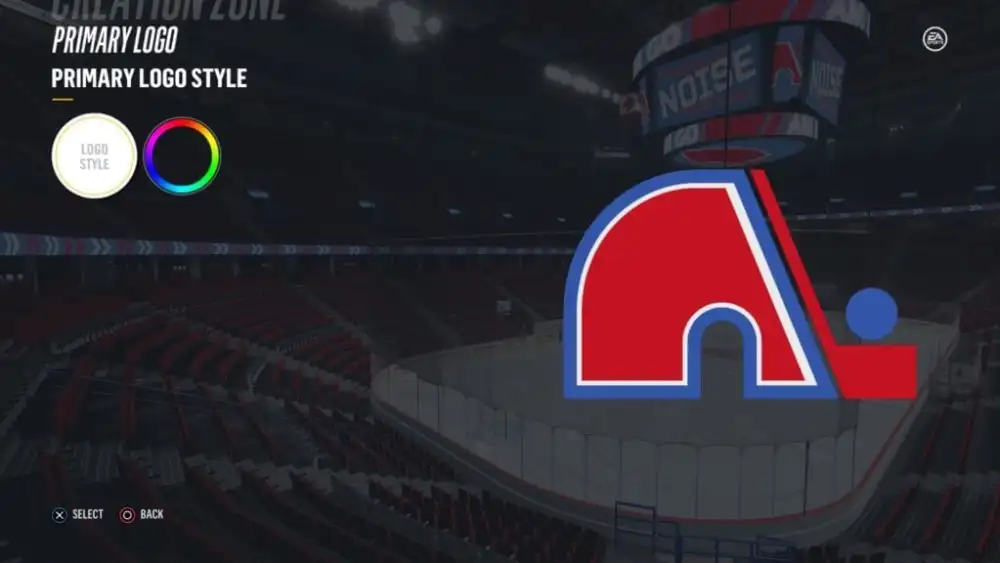 Started a new Franchise Mode with a new look for the Quebec Nordiques and  my AHL team the Halifax Highlanders. : r/EA_NHL
