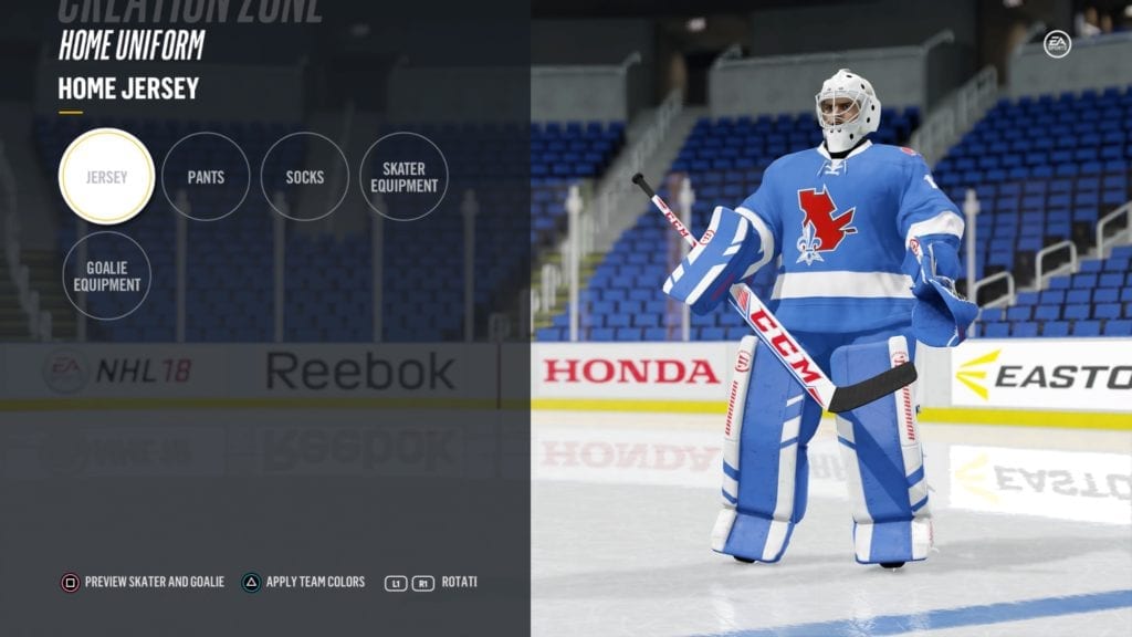 Quebec Nordiques and their AHL team I added in my Franchise Mode :  r/EANHLfranchise