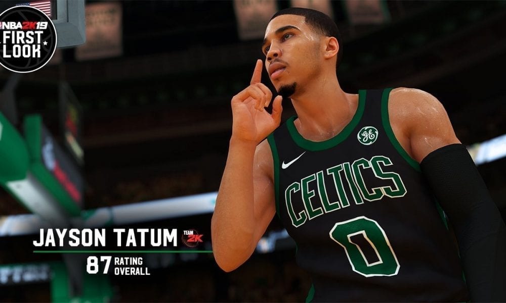 NBA 2K19 Screenshot - Jayson Tatum (Overall Rating - 87) - Overrated ...