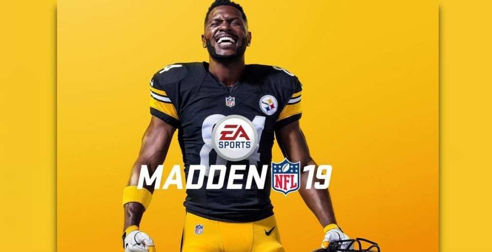 Steelers receiver Antonio Brown is the 'Madden 19' cover athlete