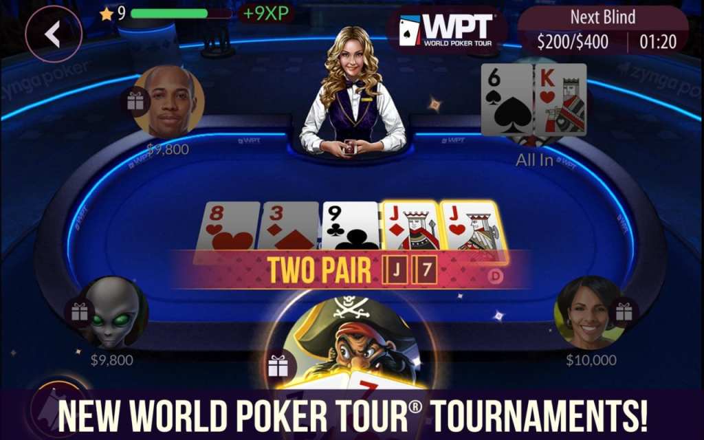 Zynga Announces New Spin and Win Mode, in its World Poker Tour