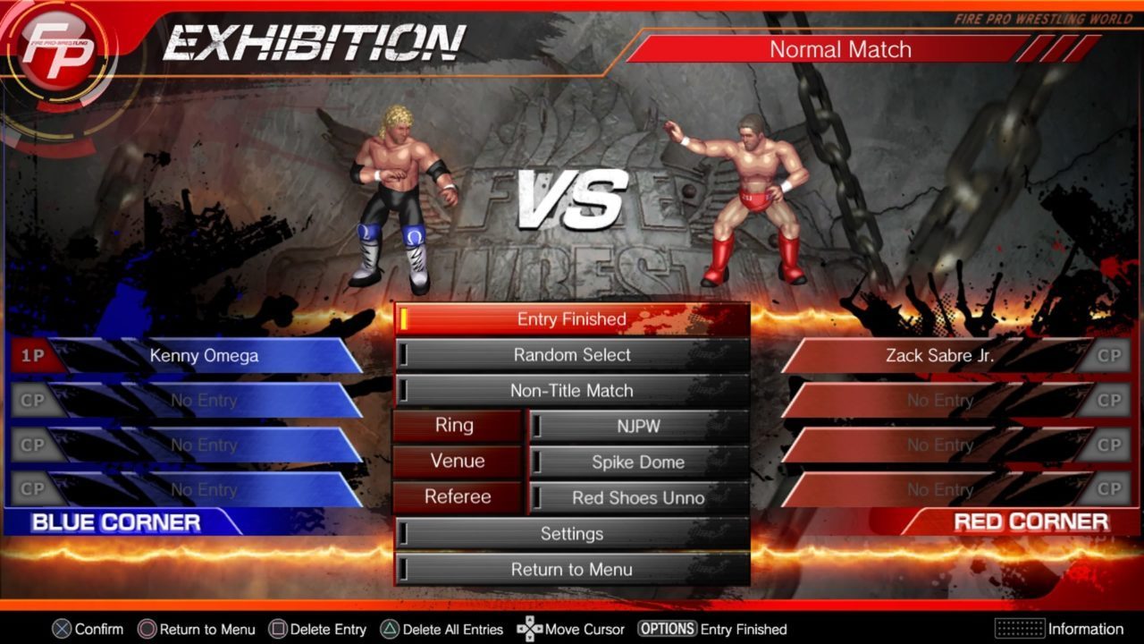 best ps4 fire pro wrestling world caws