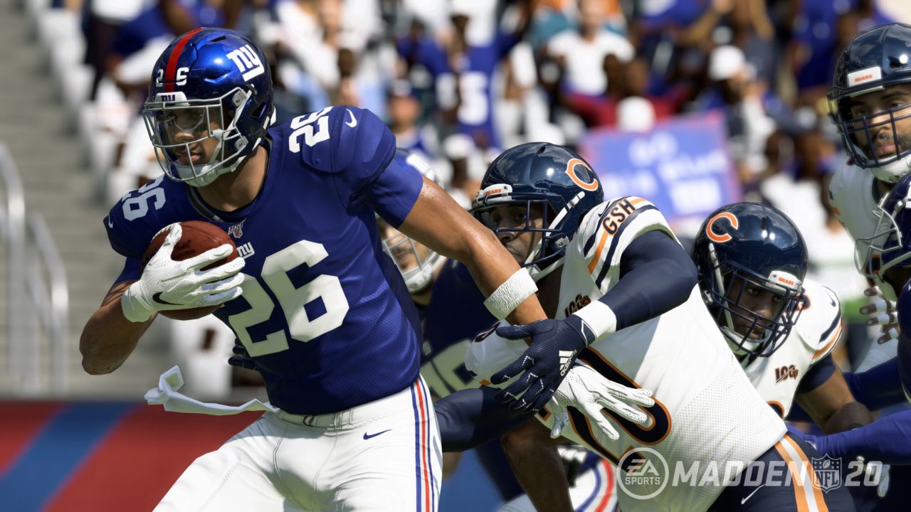 New York Giants Saquon Barkley EA Sports Madden 19 Ultimate Team Series 2