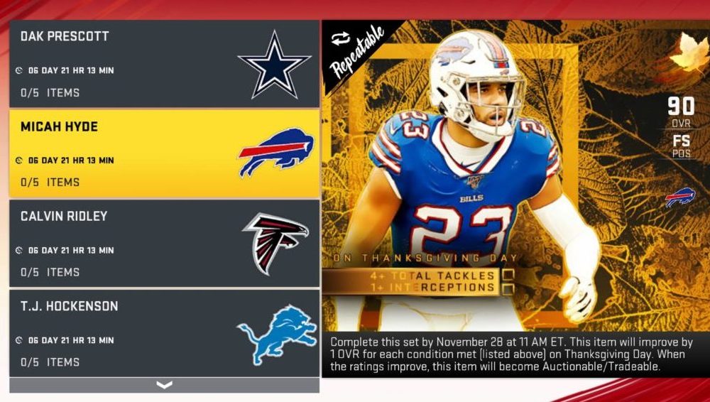 Madden NFL 24 Mobile - Seasonal Rollover