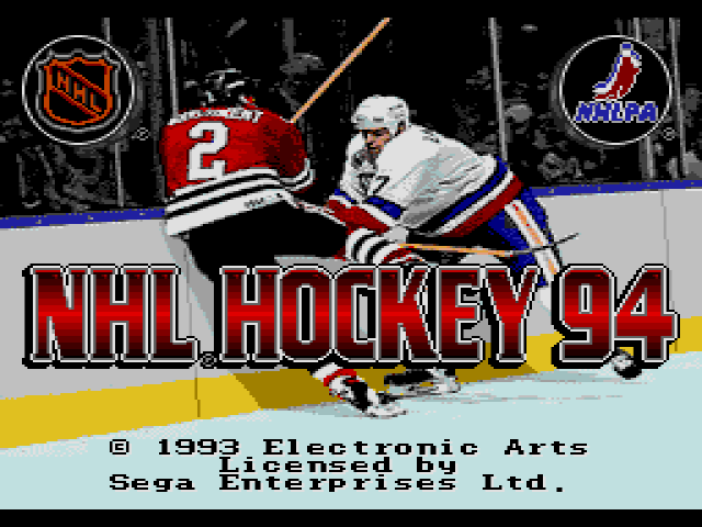 NHL 94 Video Game T Shirt
