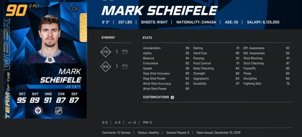 NHL 20 HUT