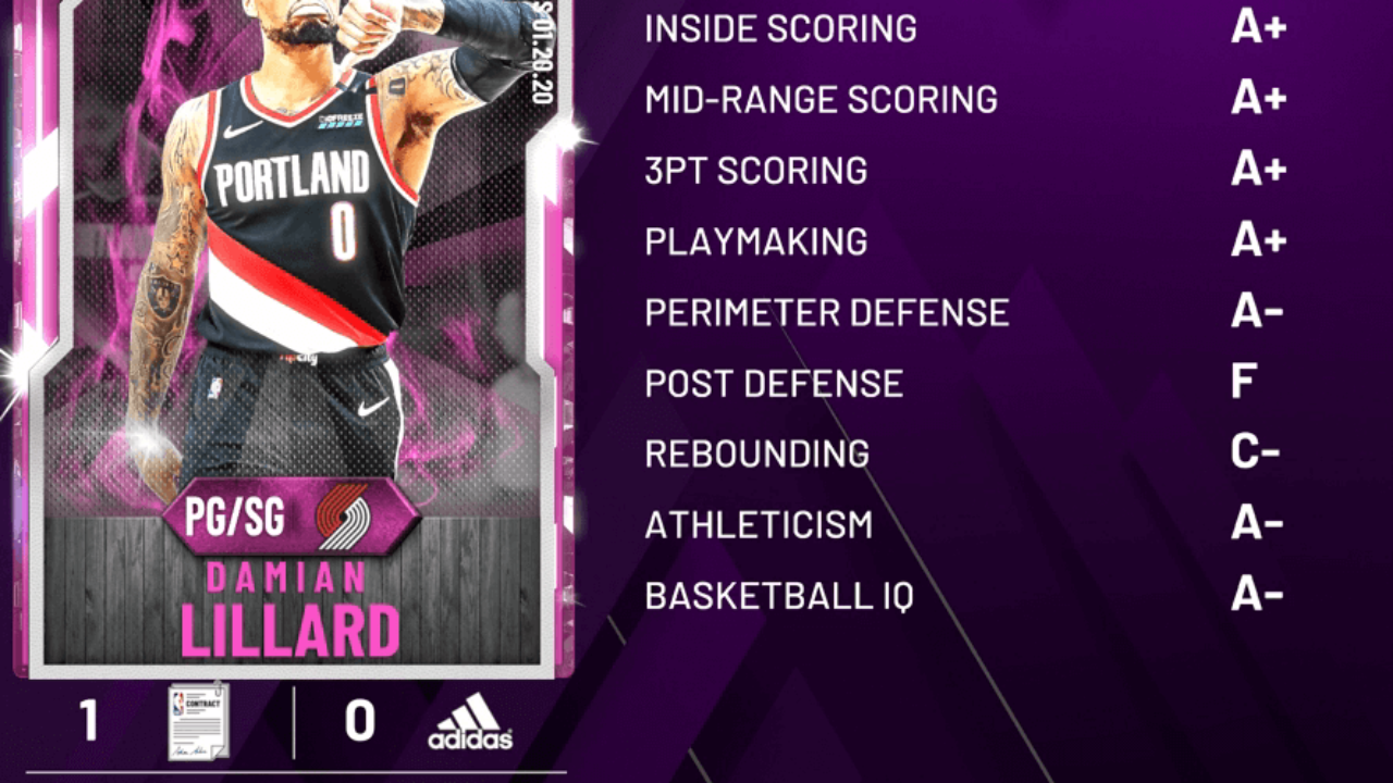 diamond damian lillard