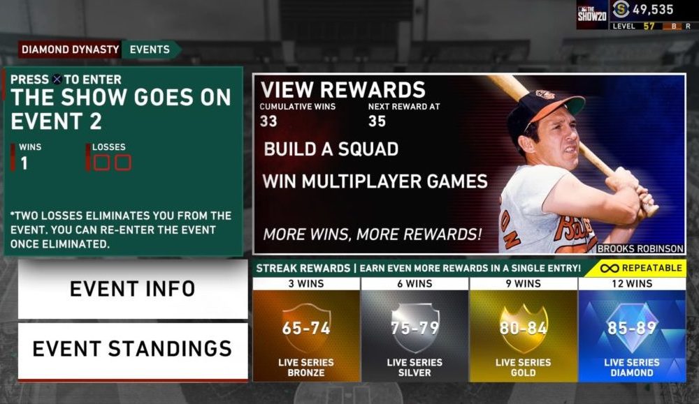 MLB The Show 17 Twitch Stream Up - Diamond Dynasty, Events, Seasons,  Programs & More - Operation Sports Forums