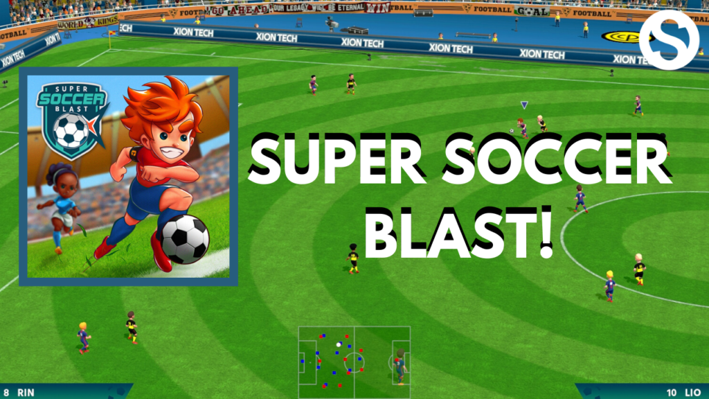 Супер соккер. Super Soccer Blast. Супер Сокер Стар иконка игры. Super Soccer Blast logo.