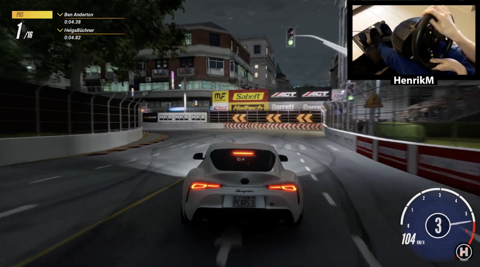 Project Cars 3 Gameplay Video Toyota Gr Supra All Driving Assists Off Operation Sports