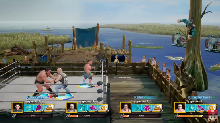 Wwe 2k Battlegrounds Gameplay Video From Nintendo Direct Operation Sports