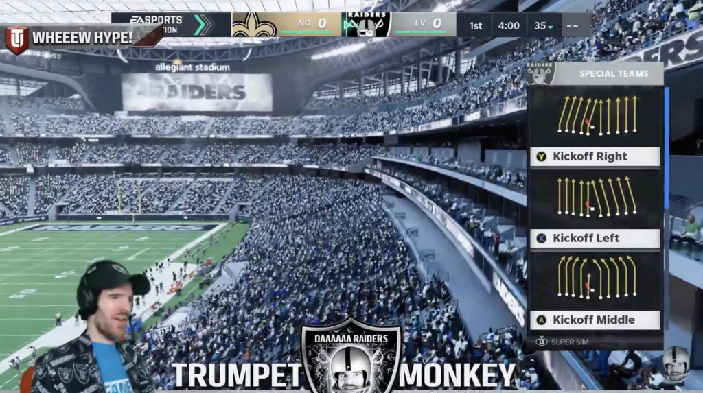 Madden NFL 21 Gameplay Video - New Orleans Saints vs. Las Vegas Raiders -  Operation Sports