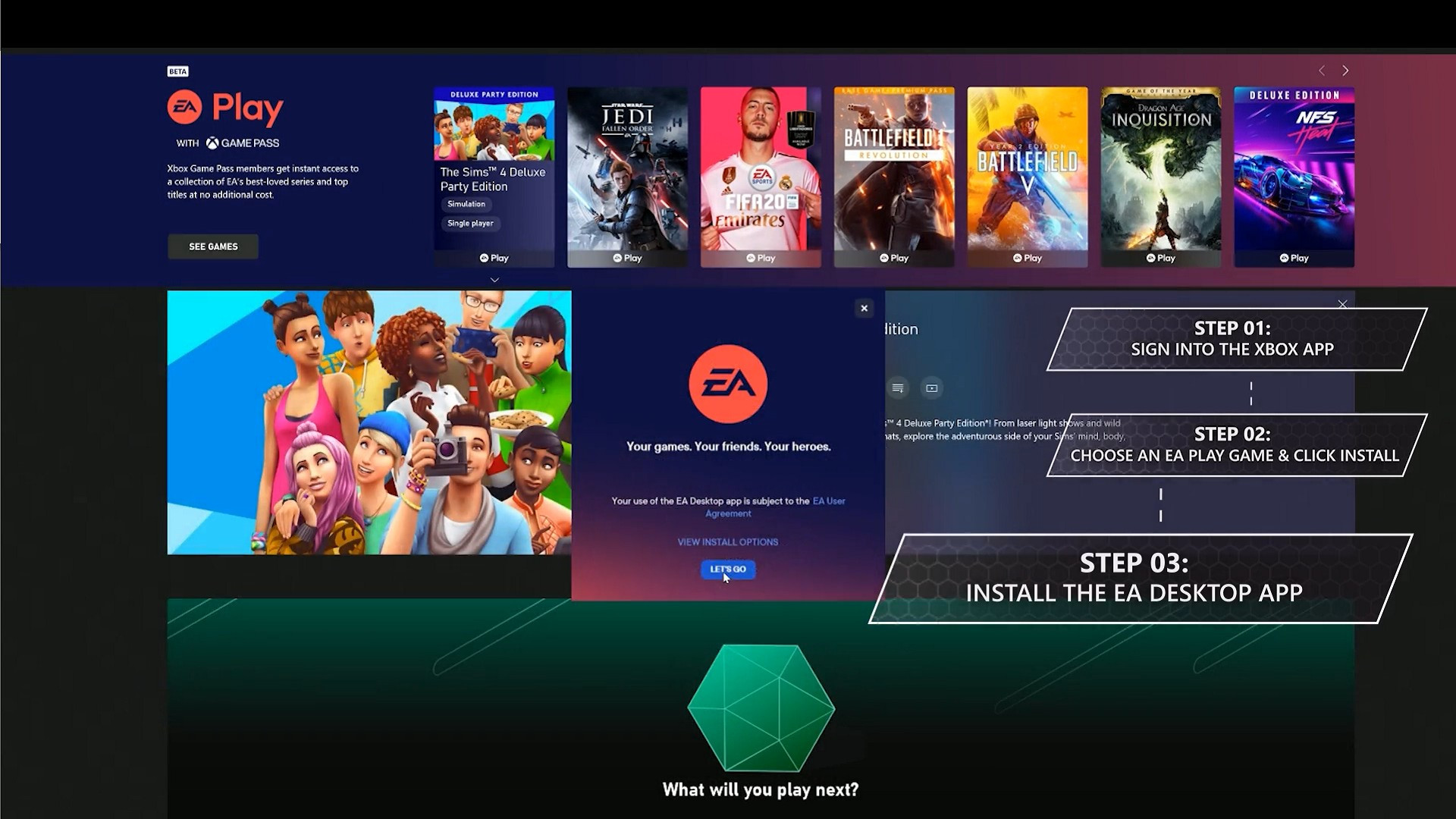 EA Play For PC Available Now For Xbox Game Pass Ultimate and PC