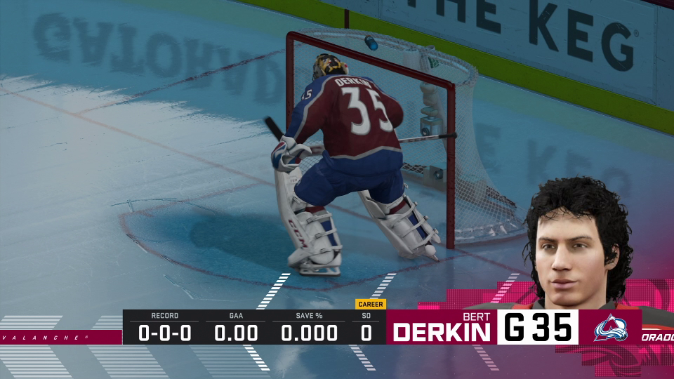 nhl 21 be a pro goalie