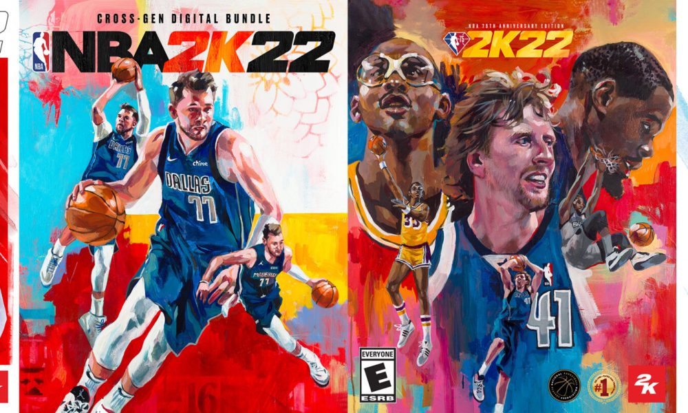 NBA 2K22 vs. NBA 2K21 Screenshots - Luka, Dirk & Candace Parker
