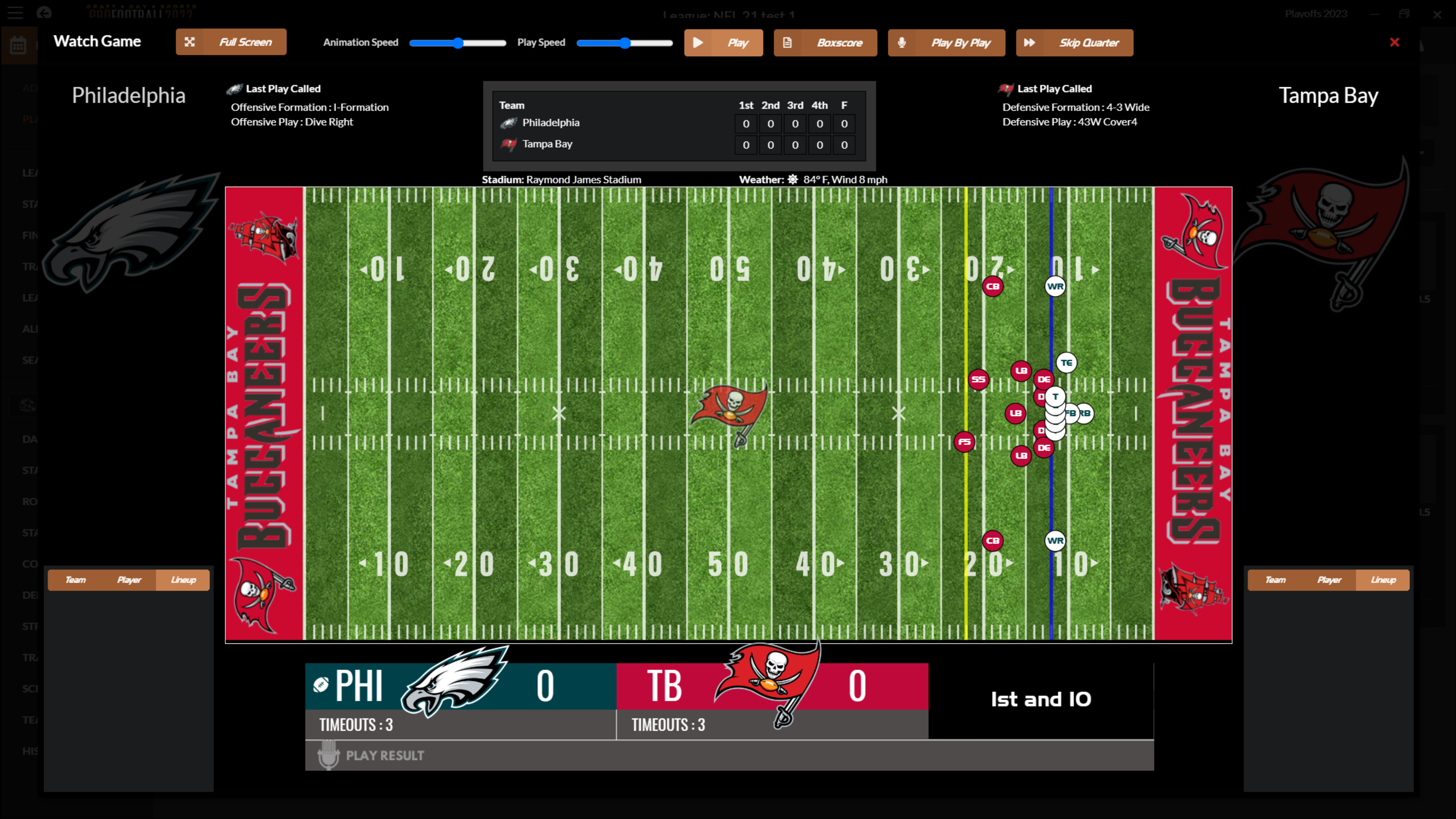 Second Season Pro Football Board Game — PLAAY Games