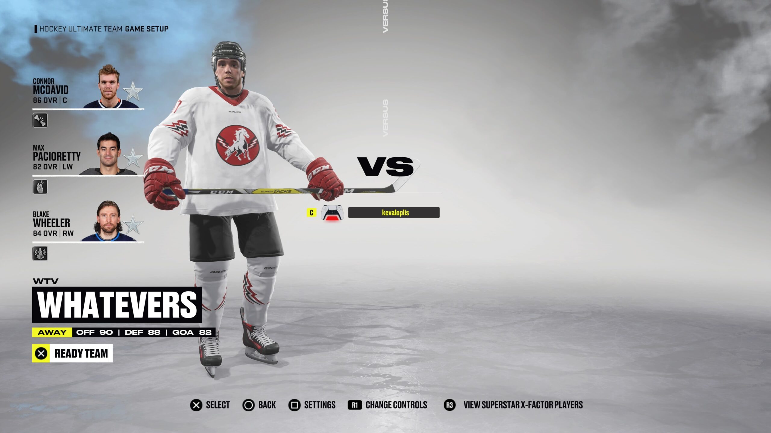Any hockey fans in here? Made a custom team in NHL 22 called the