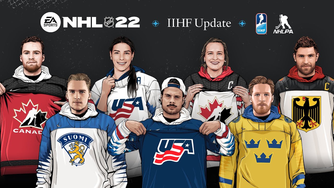 NHL 22 Adding IIHF Content Today