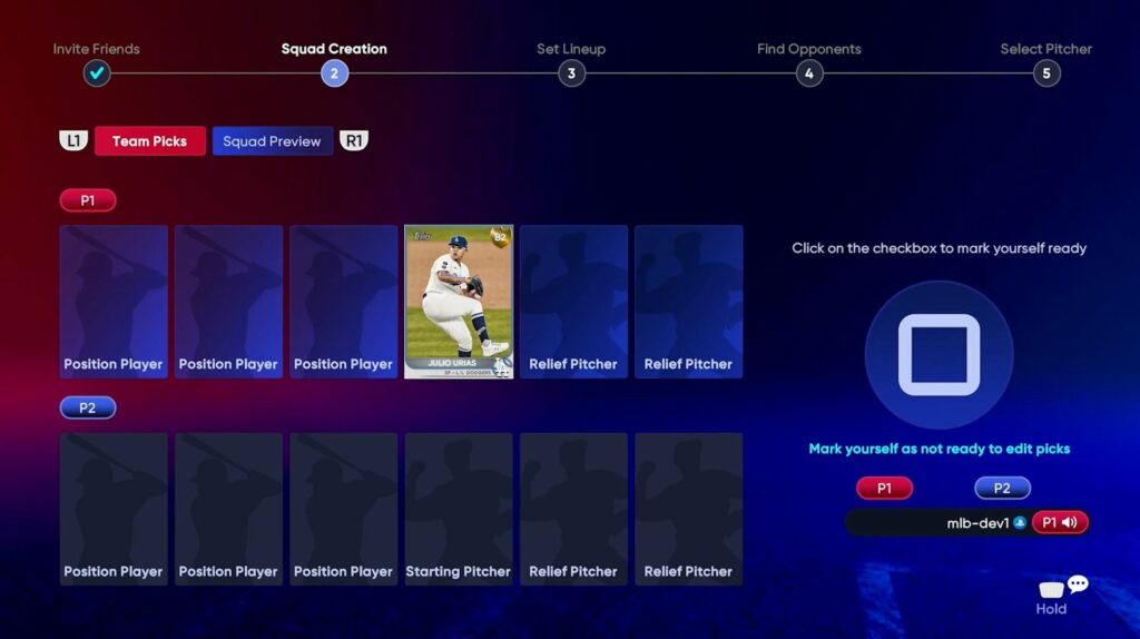 MLB The Show 22 co-op mode Diamond Dynasty