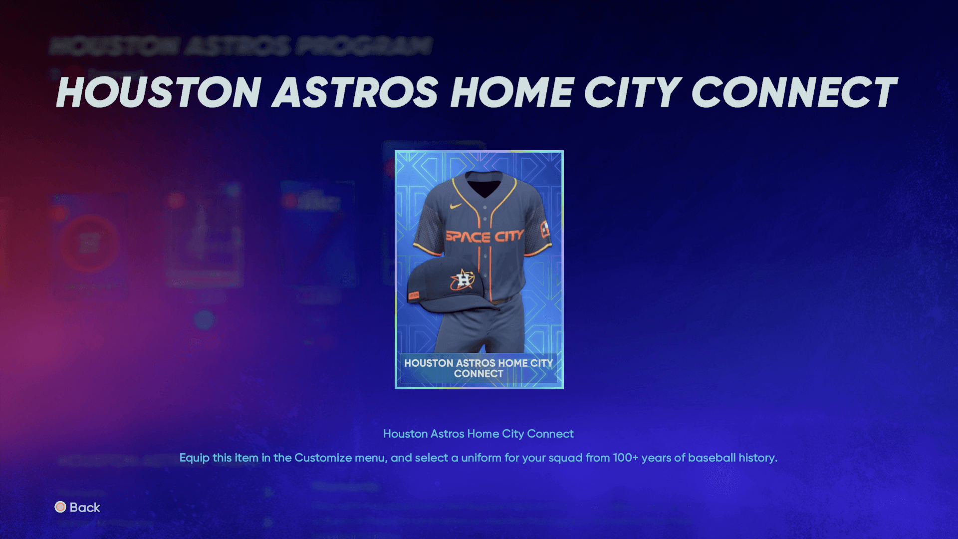 MLB The Show 22  Nike City Connect Houston Astros 