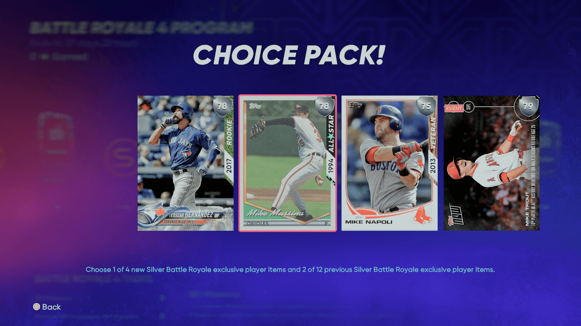 Flawless Battle Royale Rewards: Prime Parker, Gold Glove Machado