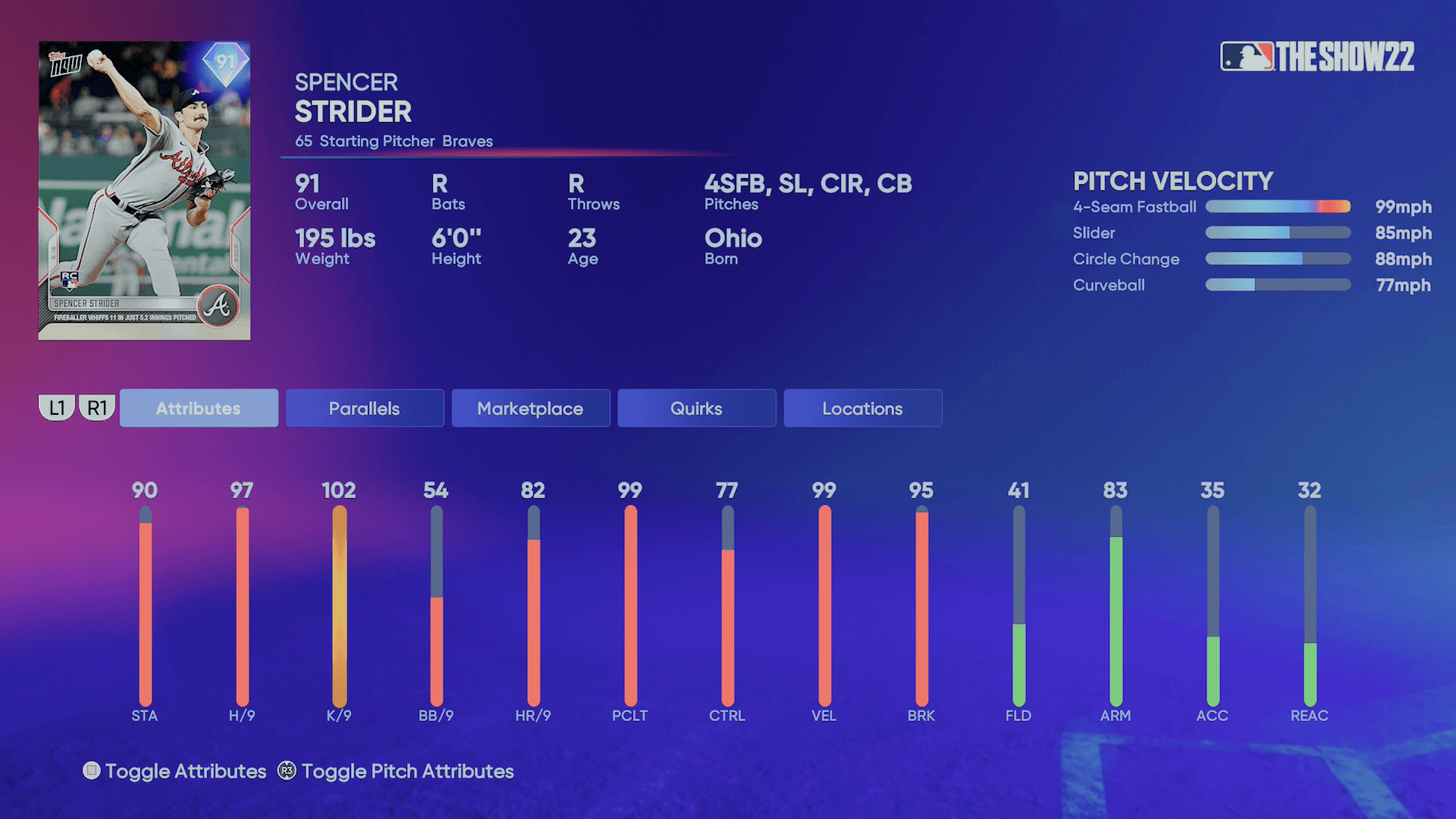 Spencer Strider = one of us : r/MLBTheShow