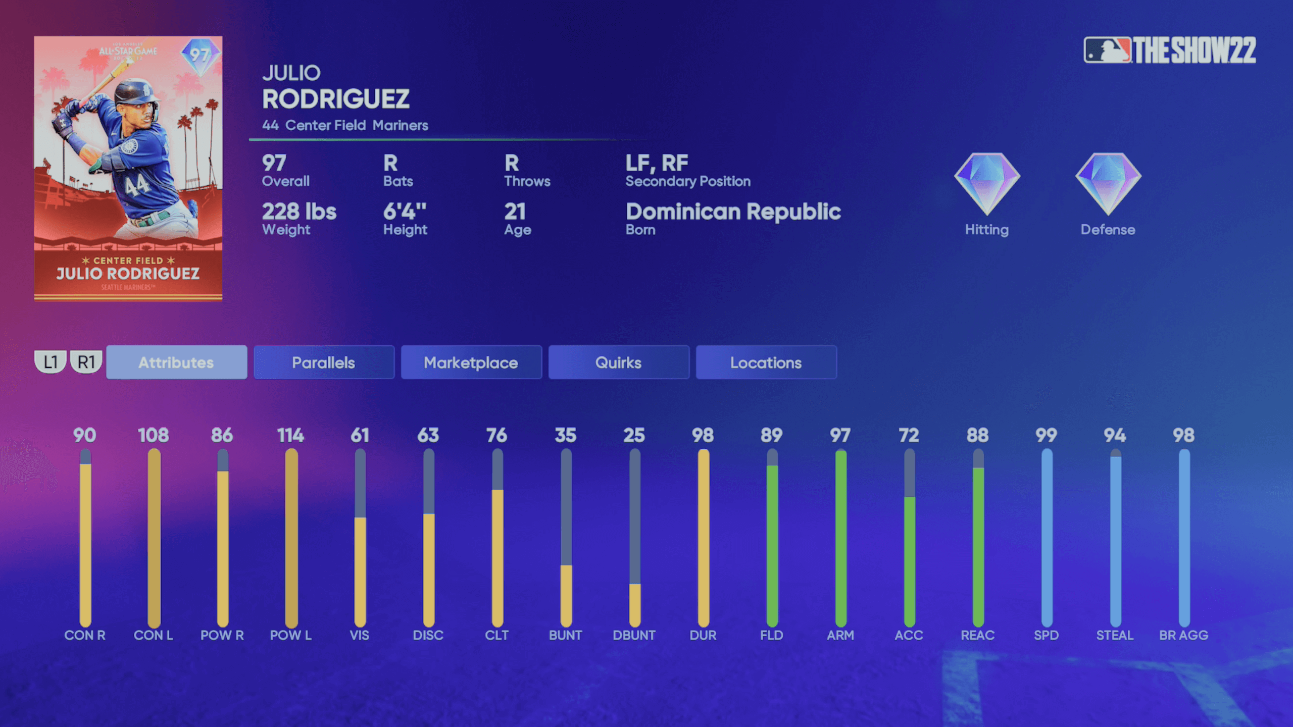 MLB The Show: Benny the Jet Rodriguez - Hollywood Franchise 