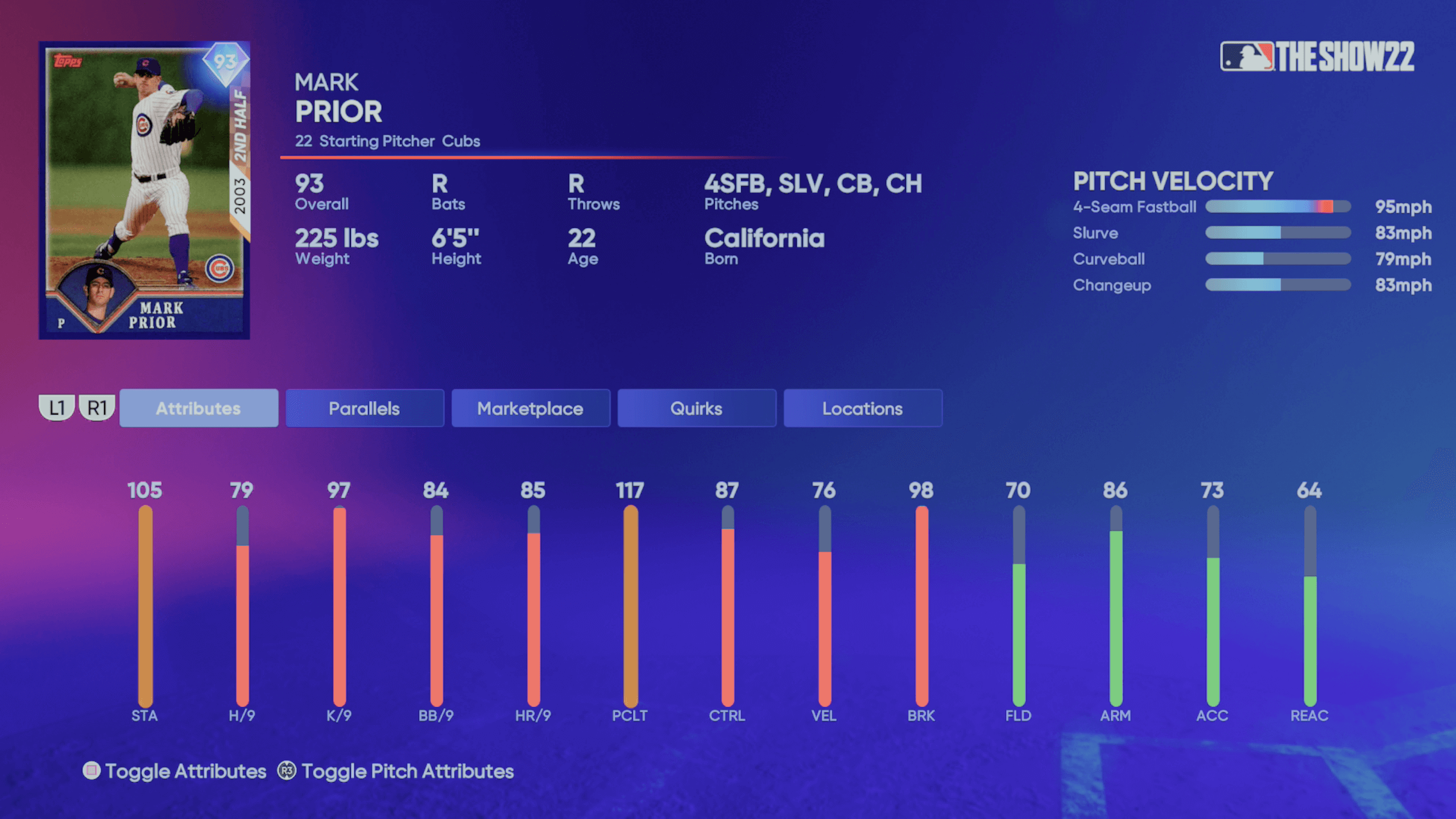 Sergio Romo, 64 Live - MLB the Show 23