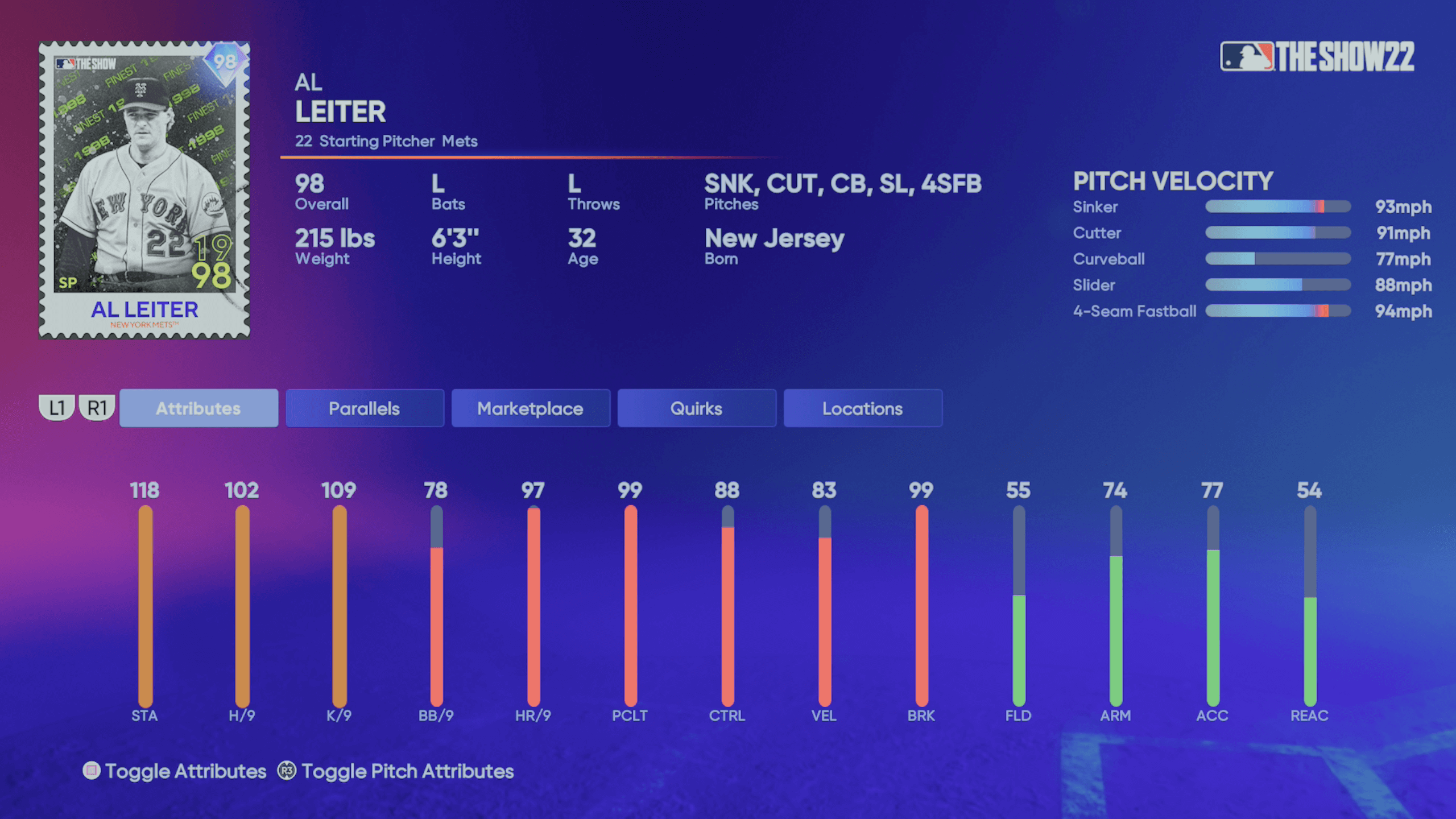 MLBTheShow] — Dominate in the Ranked 5️⃣ Program and add Al Leiter! 💎 📈 :  MLBTheShow