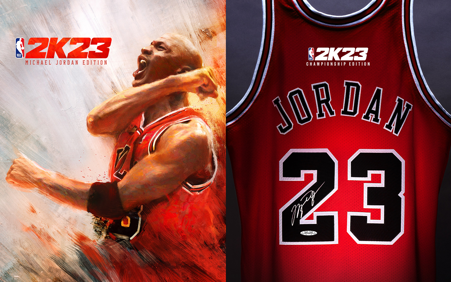 NBA 2K23 reveals Michael Jordan and Champion Edition covers