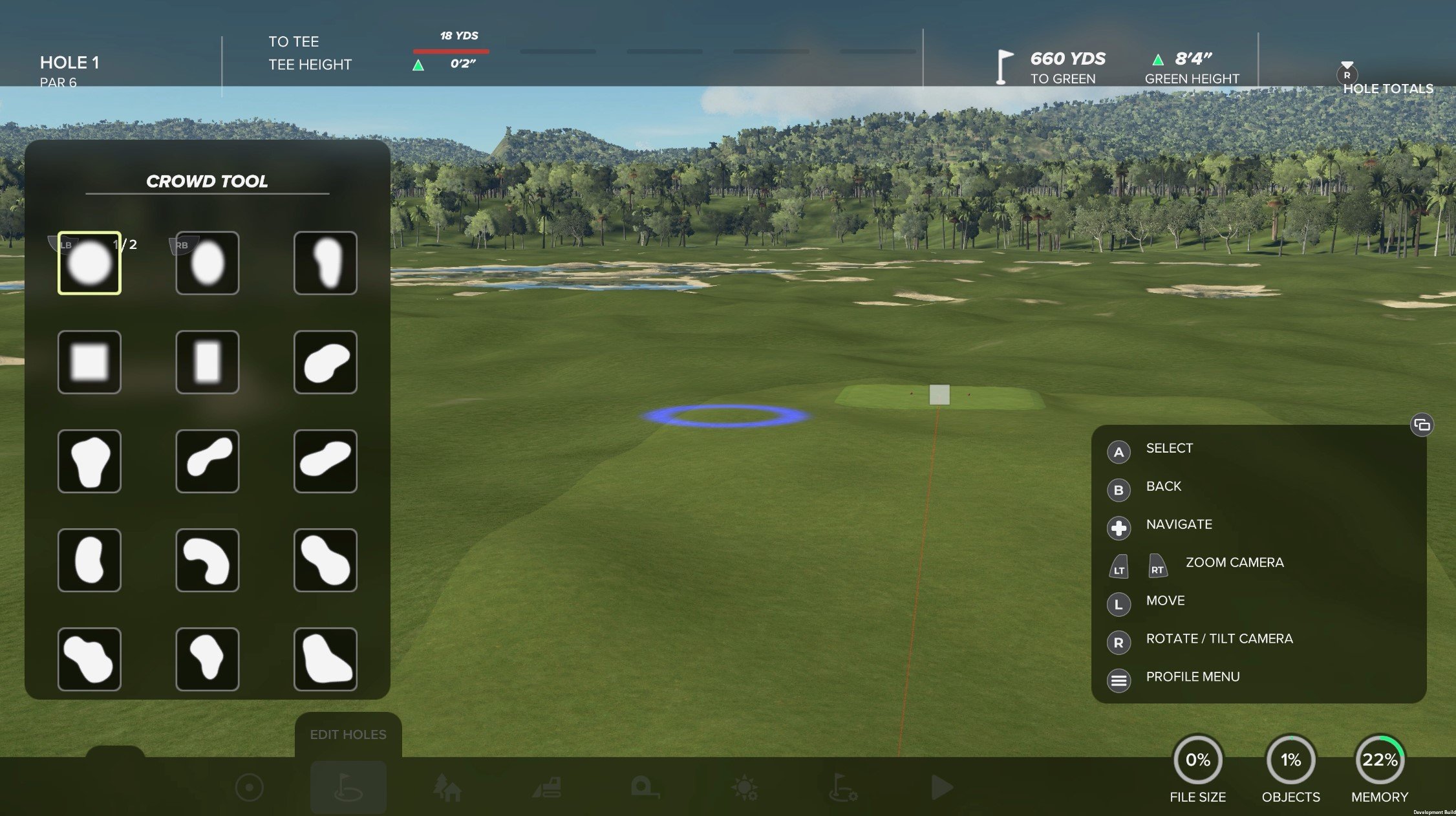 pga tour 2k23 easiest course