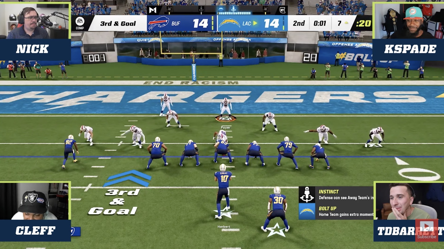 Madden NFL 23 Gameplay Video - Head-to-Head with Commentary