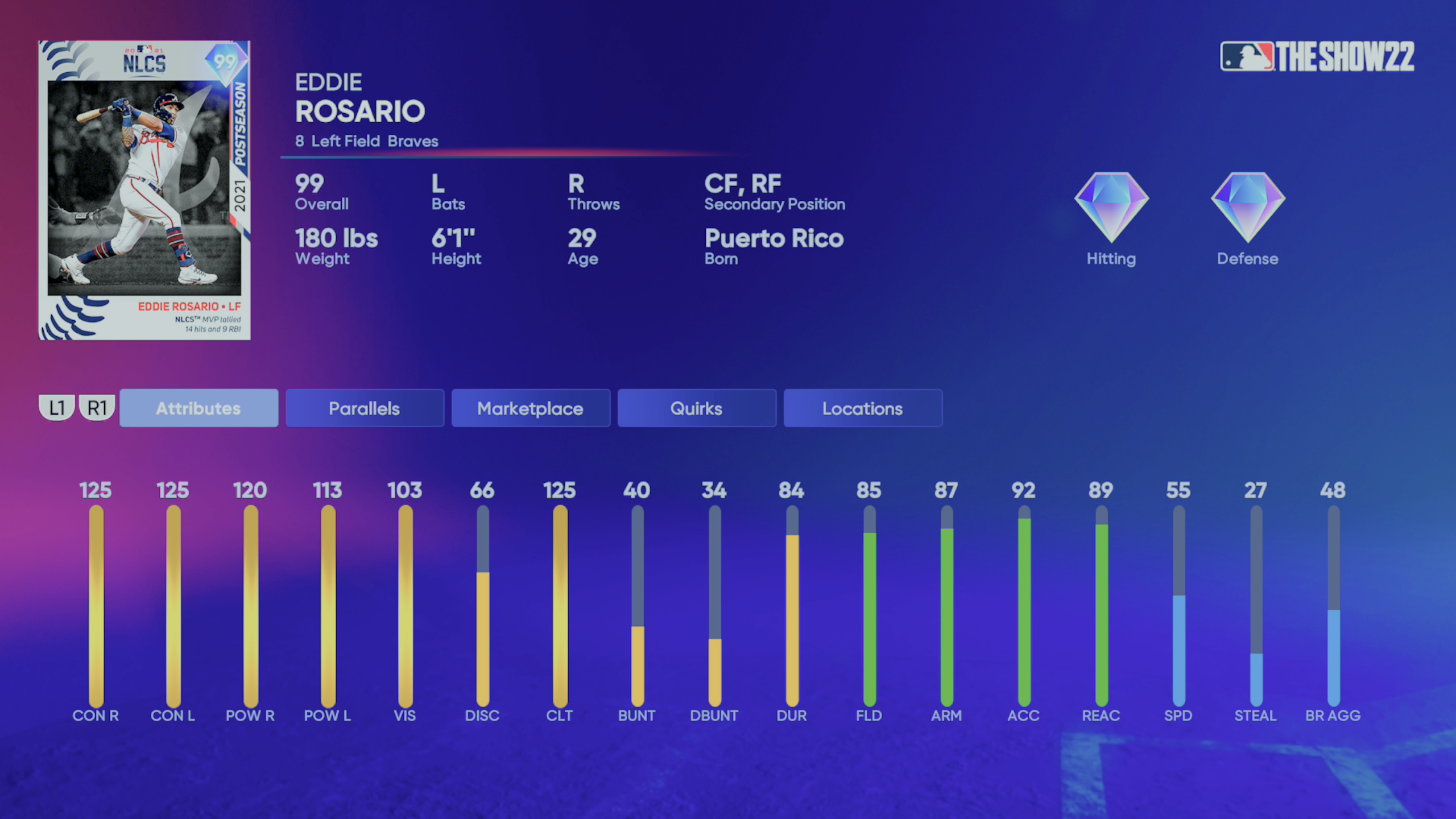 MLB The Show 21 - Eddie Rosario