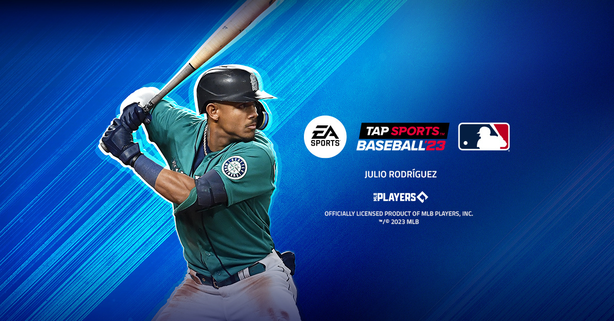 Julio Rodríguez is EA Sports MLB Tap Sports Baseball 2023 Cover Athlete