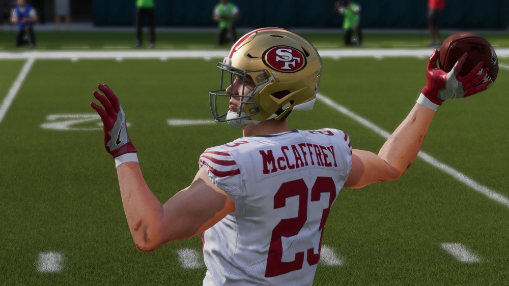 Christian McCaffrey San Francisco 49ers Madden 23 Simulation ￼ 