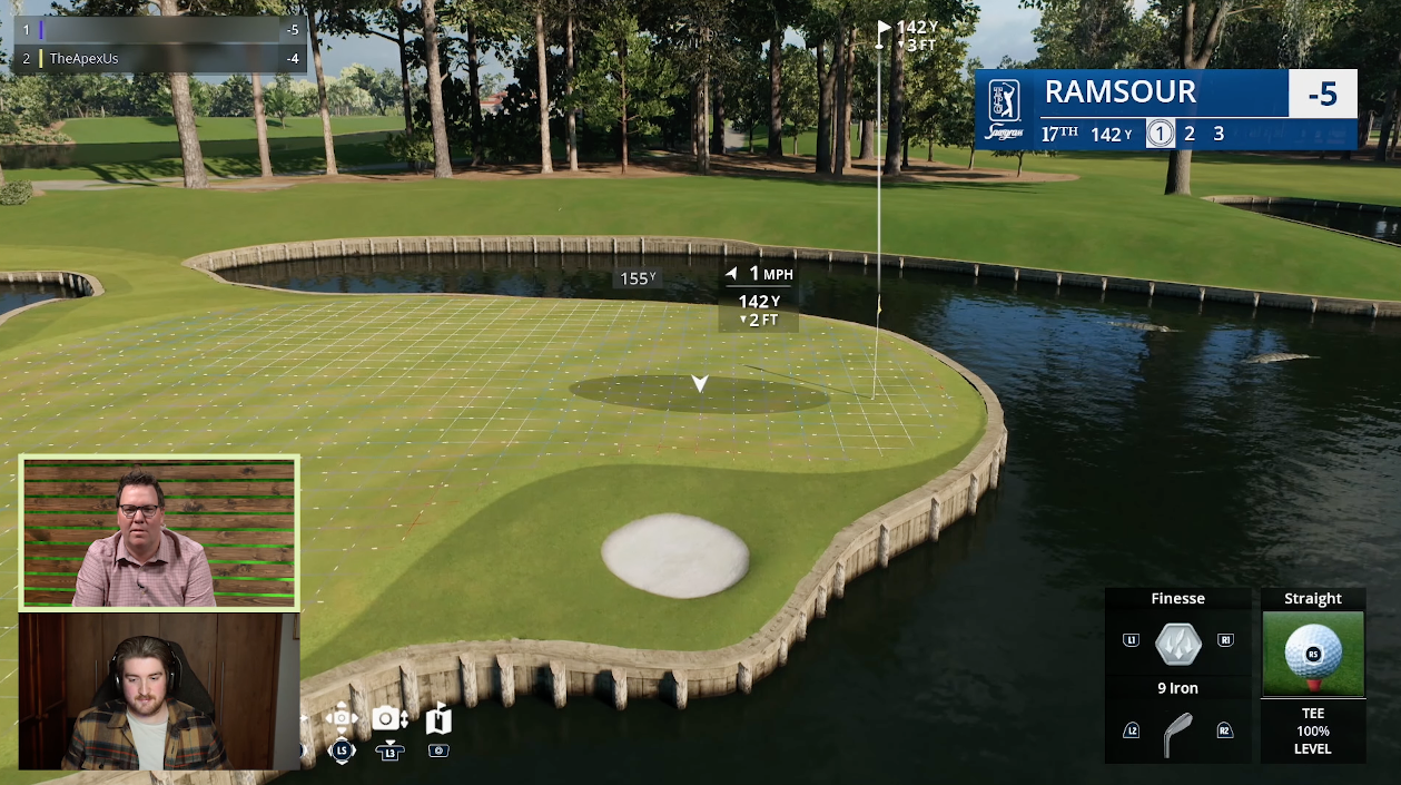EA Sports PGA Tour Course Playthrough Video Pebble Beach & Sawgrass