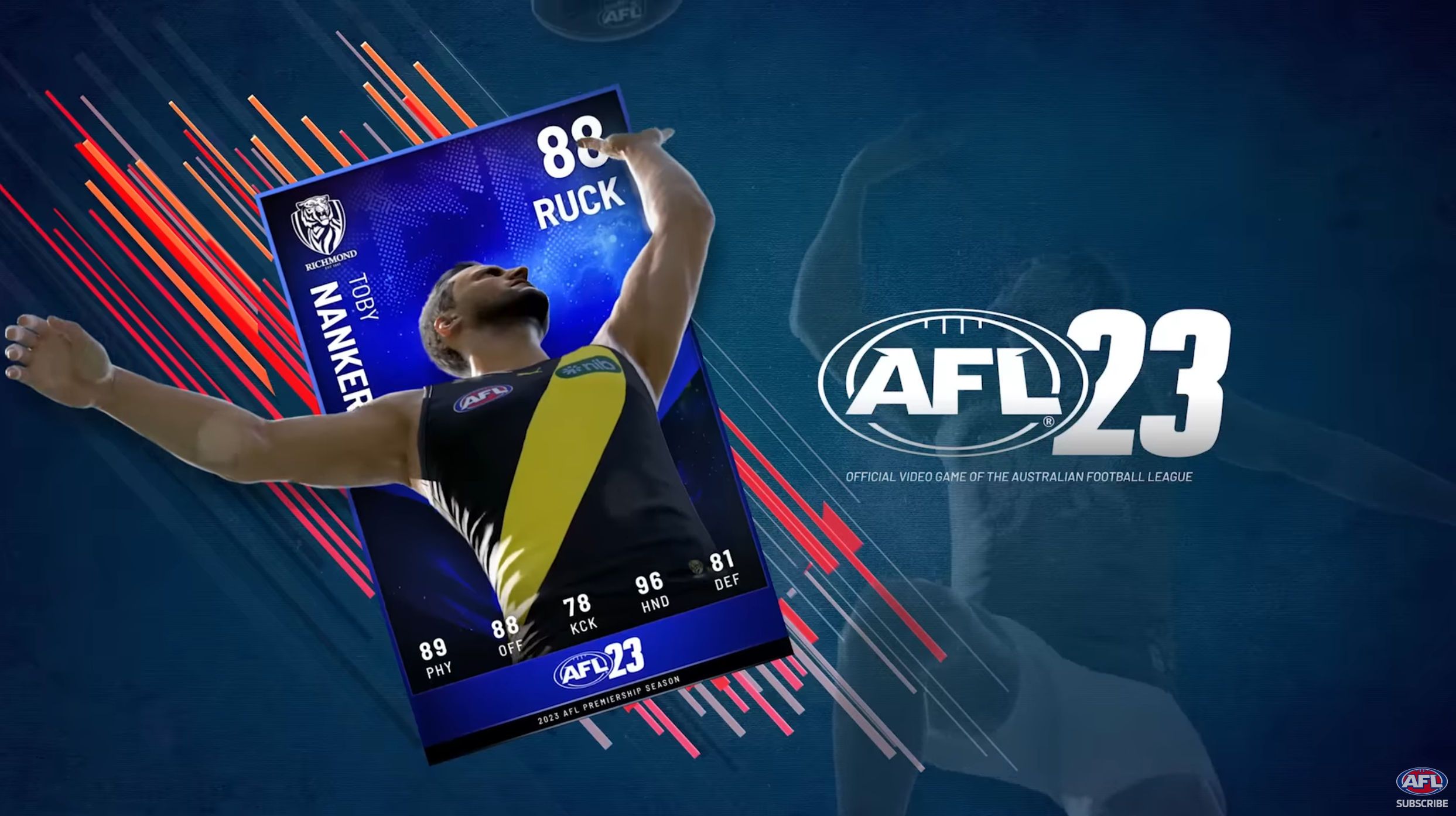 Uithoudingsvermogen oortelefoon uit AFL 23 Trailer Reveals Pro Team - Operation Sports