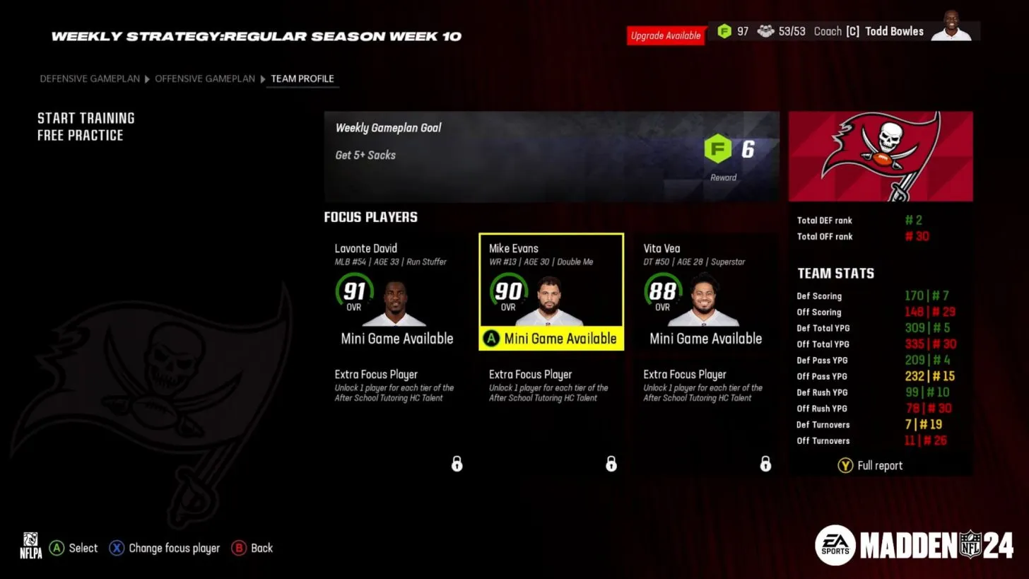 Funkycorm's Madden 24 XP Sliders Operation Sports