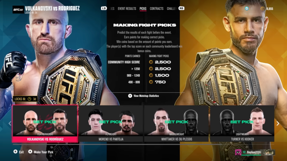 UFC 5 reveals Game Modes Aplenty