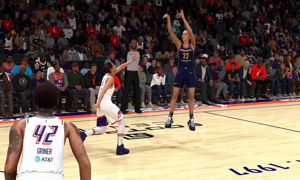 WNBA Scenario Featuring Caitlin Clark in NBA 2K24 - Operation Sports