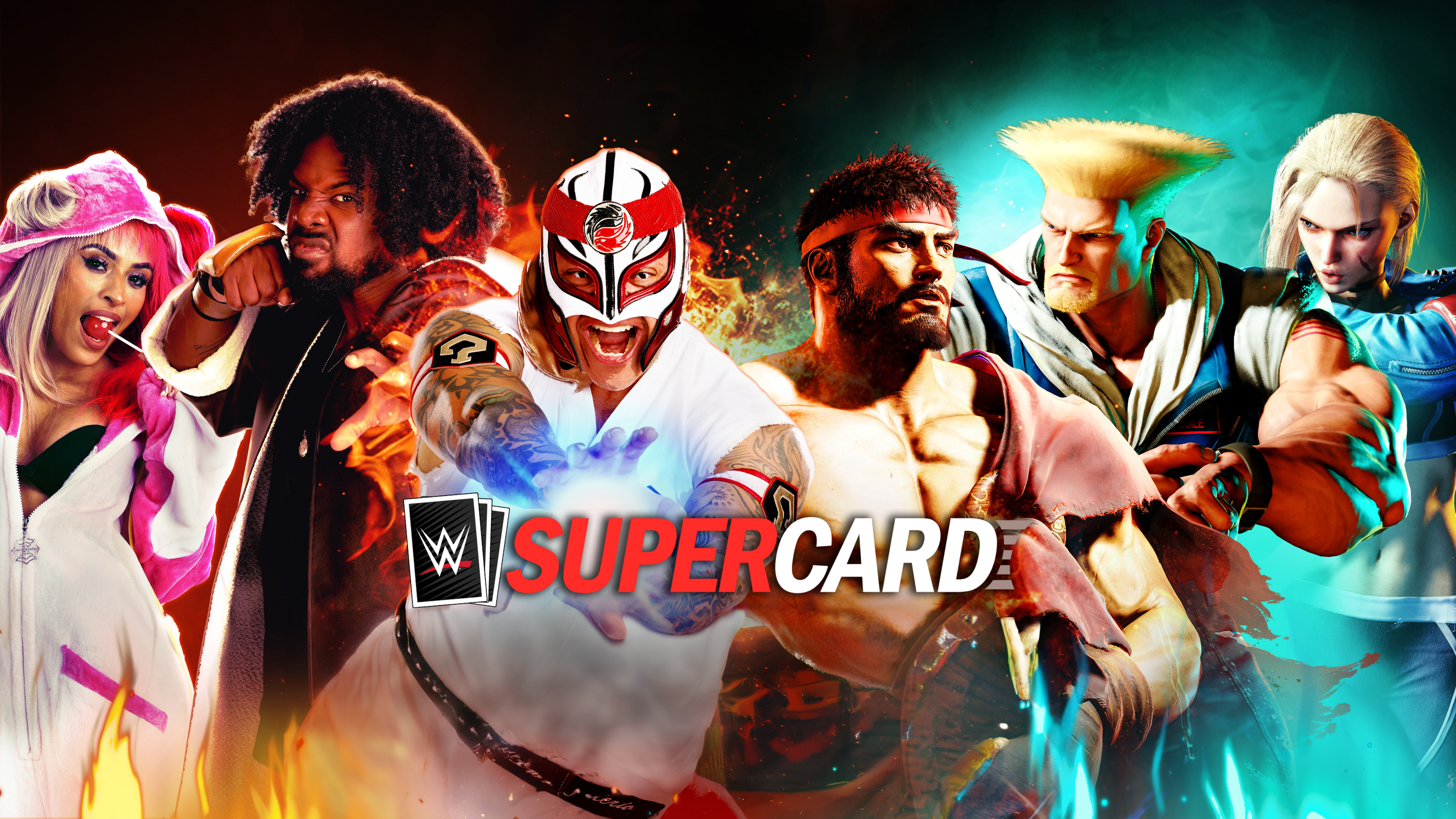 WWE SuperCard Street Fighter 6