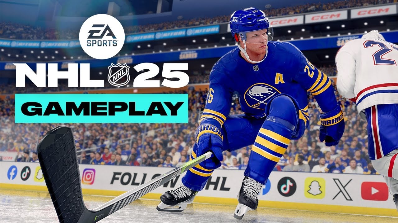 nhl 25 gameplay