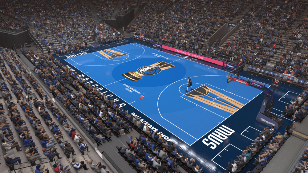 NBA Cup - Dallas Mavs Court