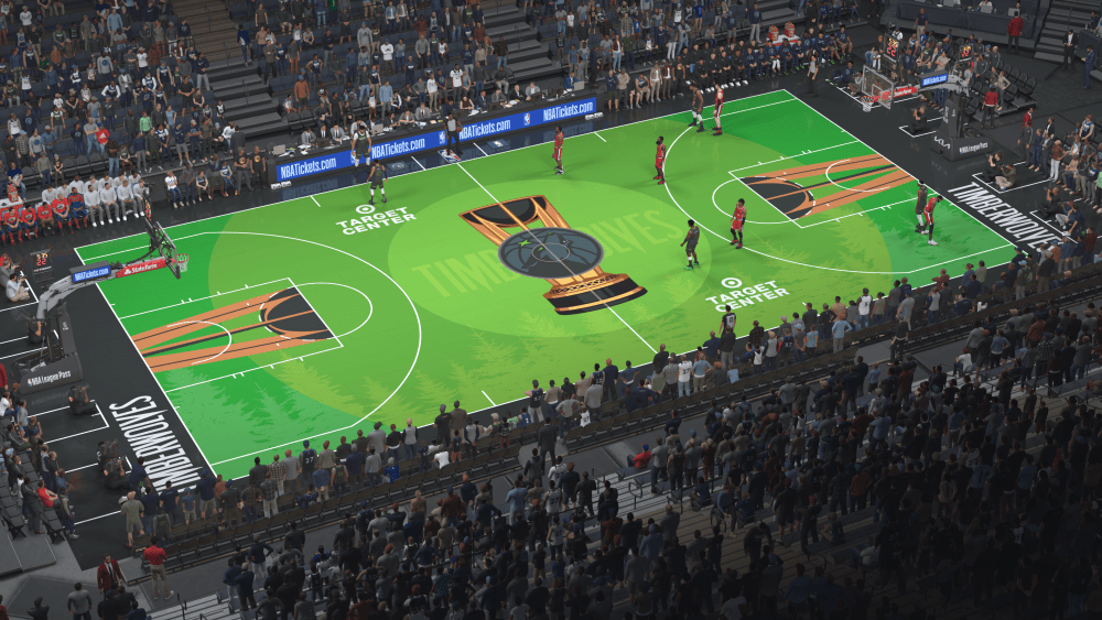 NBA Cup - Minnesota Timberwolves Court