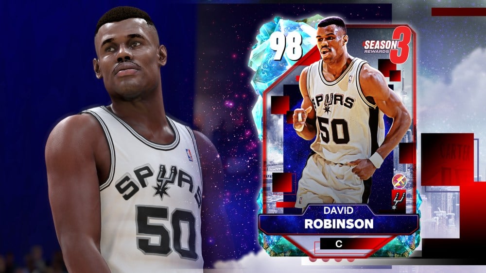 NBA 2K25 Season 3 David Robinson