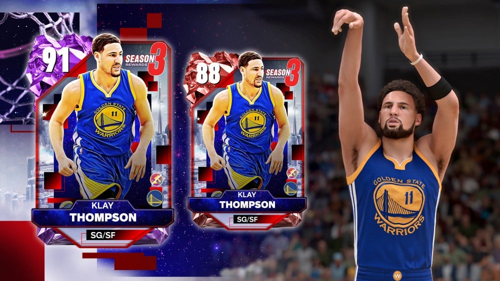 NBA 2K25 Season 3 Klay Thompson