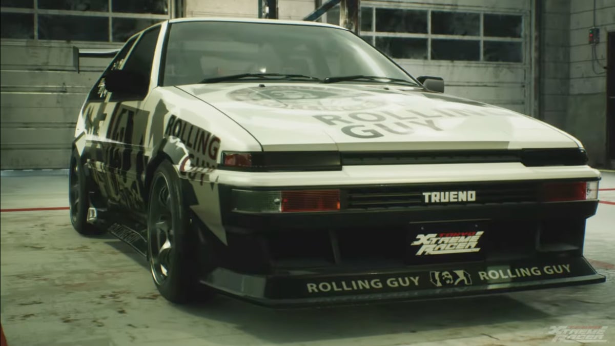 Rolling Guy in Tokyo Xtreme Racer