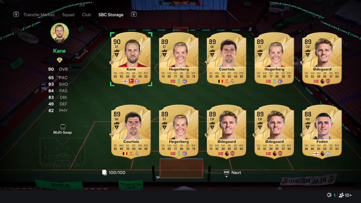 Duplicate Storage with Gold Rare Cards in FC 25 Ultimate Team