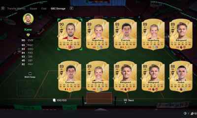 Duplicate Storage with Gold Rare Cards in FC 25 Ultimate Team