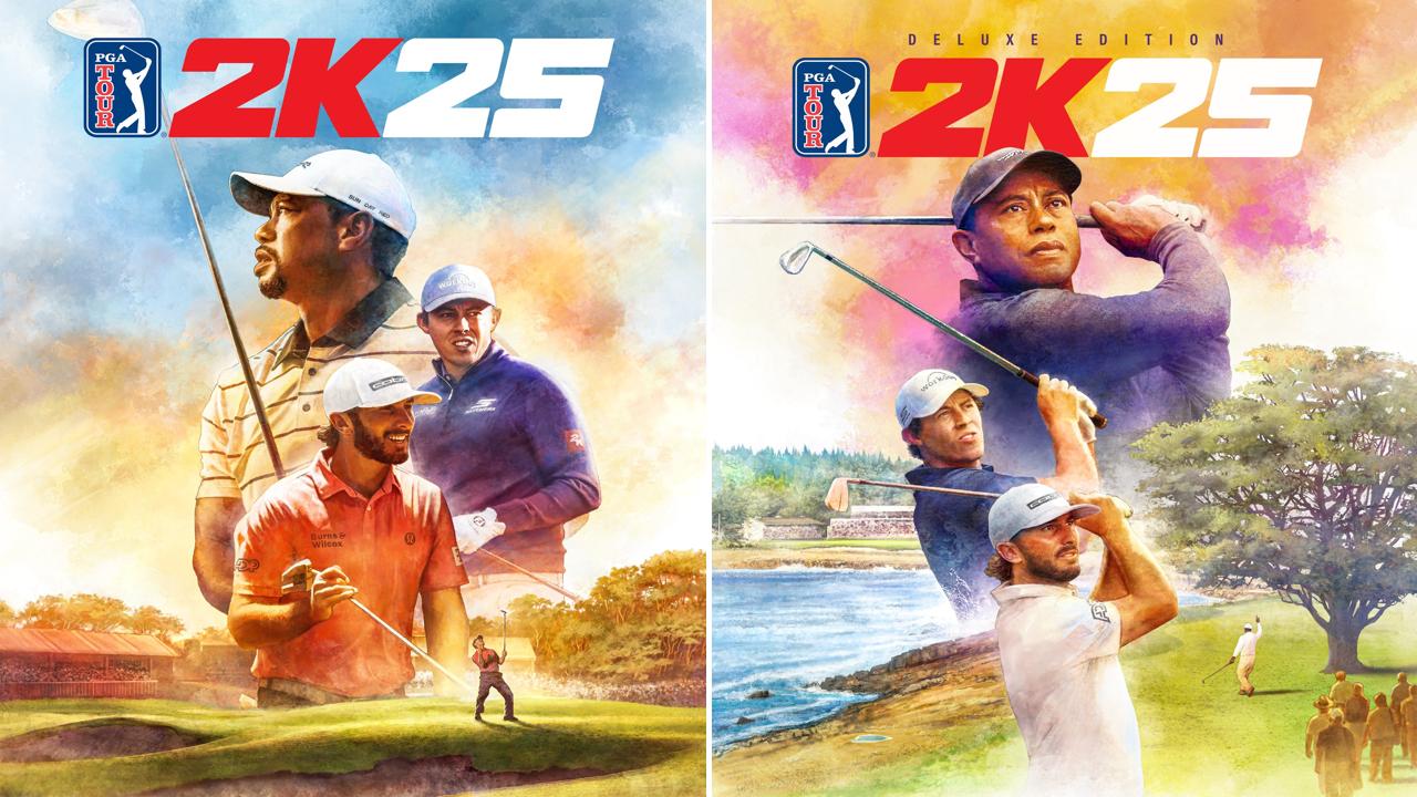 PGA Tour 2k25 covers